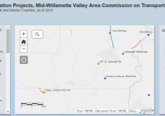 Unfunded Projects in MWACT map